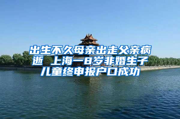 出生不久母亲出走父亲病逝 上海一8岁非婚生子儿童终申报户口成功