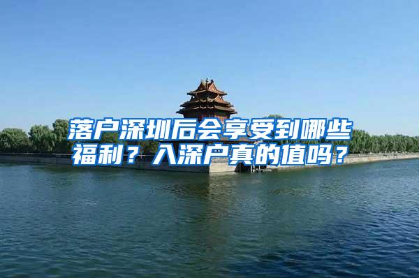 落户深圳后会享受到哪些福利？入深户真的值吗？