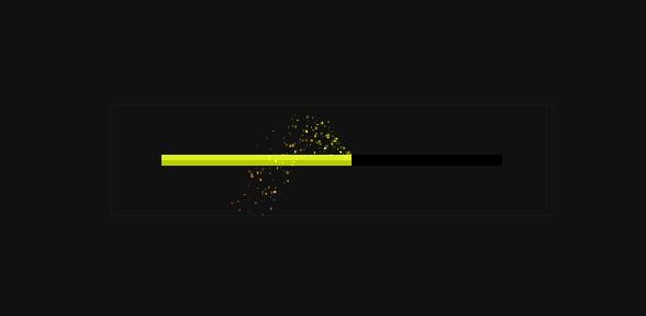 html5-css3-pixel-progress-bar