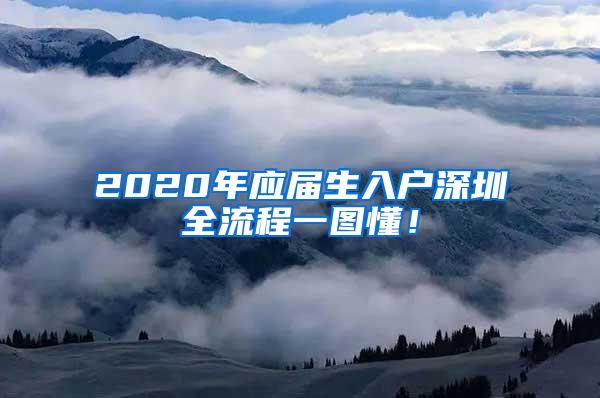 2020年应届生入户深圳全流程一图懂！