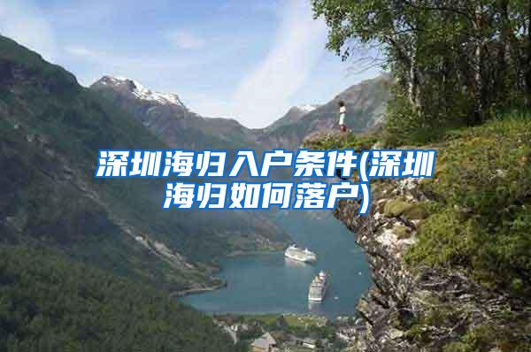 深圳海归入户条件(深圳海归如何落户)