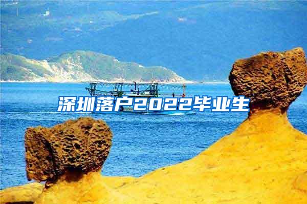 深圳落户2022毕业生