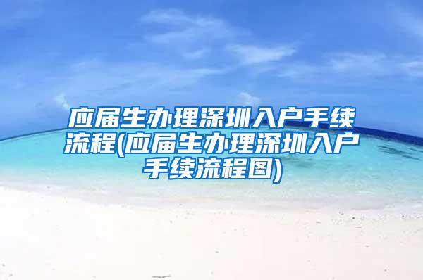 应届生办理深圳入户手续流程(应届生办理深圳入户手续流程图)