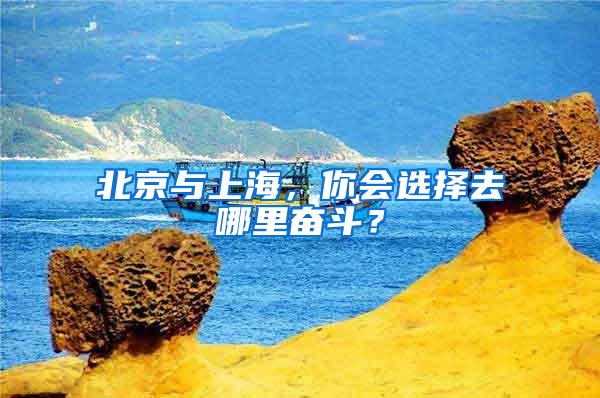 北京与上海，你会选择去哪里奋斗？