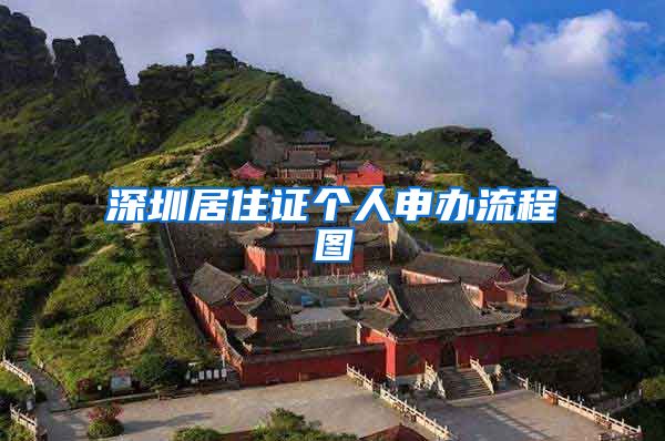 深圳居住证个人申办流程图