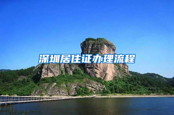 深圳居住证办理流程