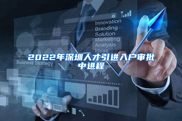 2022年深圳人才引进入户审批中进程