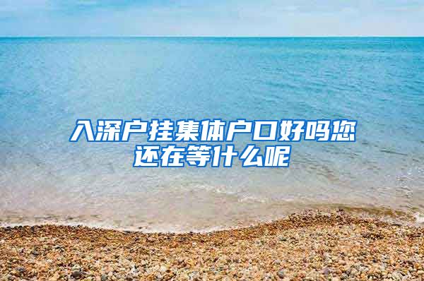 入深户挂集体户口好吗您还在等什么呢