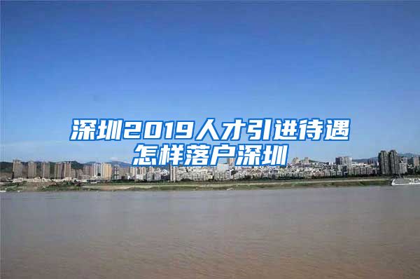 深圳2019人才引进待遇怎样落户深圳