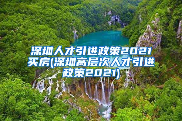 深圳人才引进政策2021买房(深圳高层次人才引进政策2021)