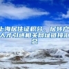 上海居住证积分、居转户、人才引进相关网址链接汇总