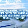 信息与控制工程学院2023年接收优秀应届本科毕业生面试攻读研究生复试成绩公示（第三批）