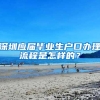 深圳应届毕业生户口办理流程是怎样的？