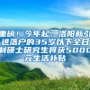 重磅！今年起，洛阳新引进落户的35岁以下全日制硕士研究生将获5000元生活补贴