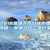 2018深圳人才引进办理流程—深圳入户—深户宝