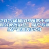 2021深圳109所高中录取分数线汇总！深户与非深户最高差67分