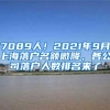 7089人！2021年9月上海落户名额微降，各公司落户人数排名来了