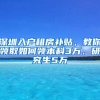 深圳入户租房补贴，教你领取如何领本科3万、研究生5万