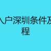 留学生入户深圳条件及办理流程